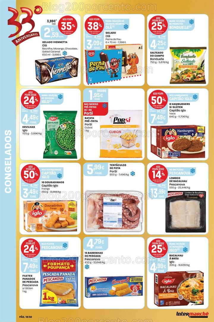 Antevisão Folheto INTERMARCHÉ Promoções de 10 a 16 outubro