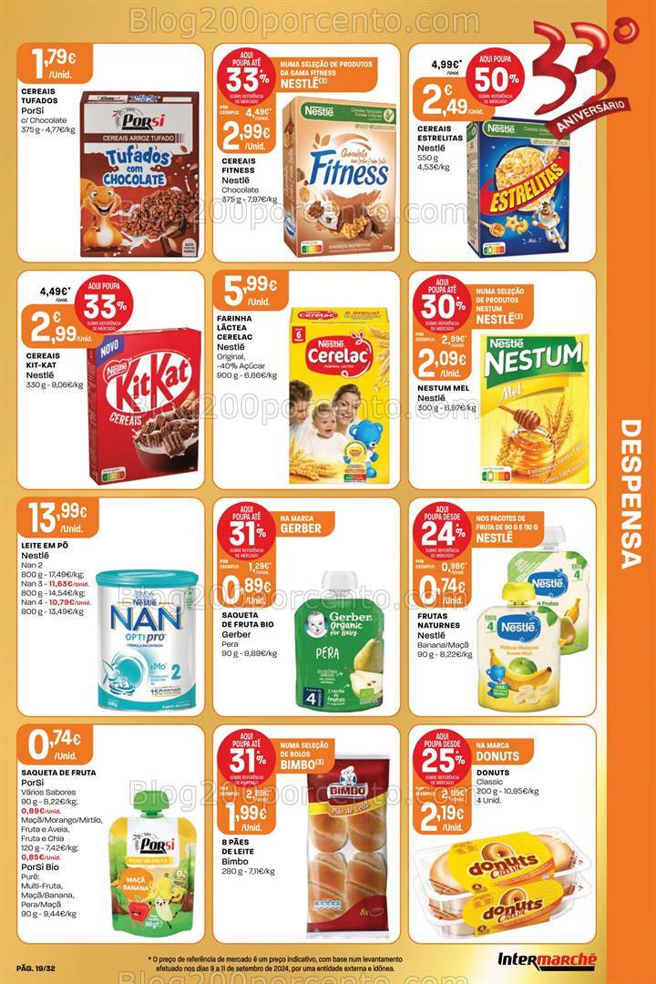 Antevisão Folheto INTERMARCHÉ Promoções de 10 a 16 outubro