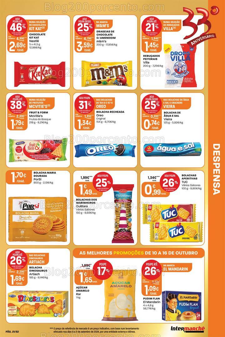 Antevisão Folheto INTERMARCHÉ Promoções de 10 a 16 outubro