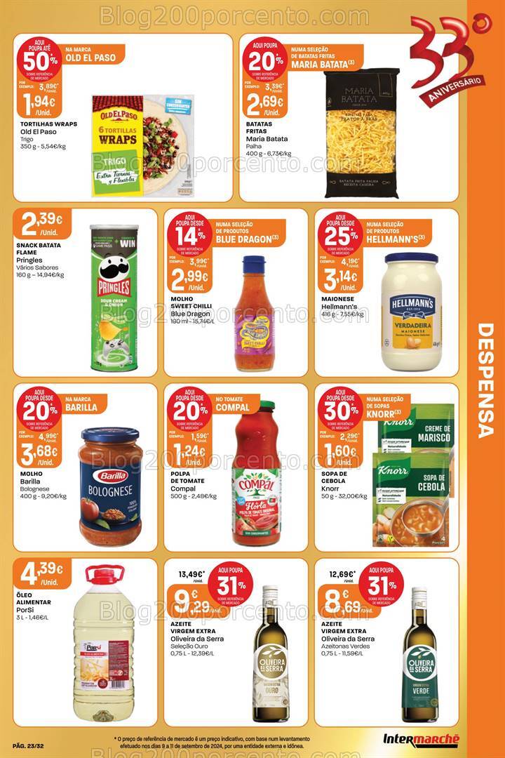 Antevisão Folheto INTERMARCHÉ Promoções de 10 a 16 outubro