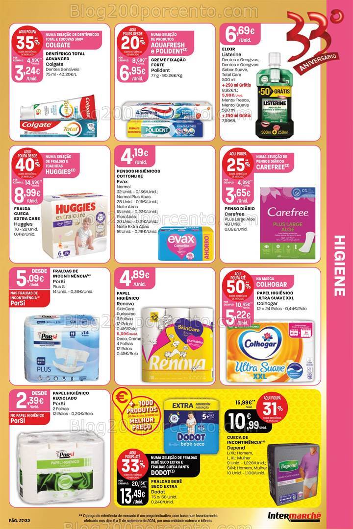 Antevisão Folheto INTERMARCHÉ Promoções de 10 a 16 outubro