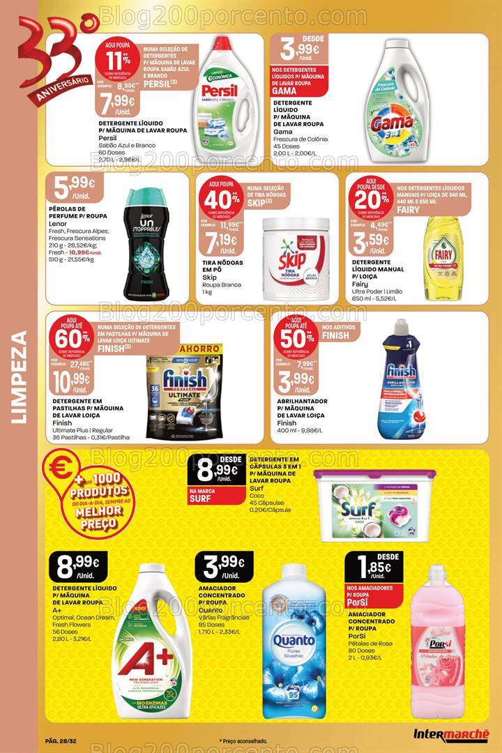 Antevisão Folheto INTERMARCHÉ Promoções de 10 a 16 outubro
