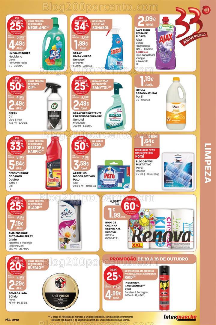 Antevisão Folheto INTERMARCHÉ Promoções de 10 a 16 outubro