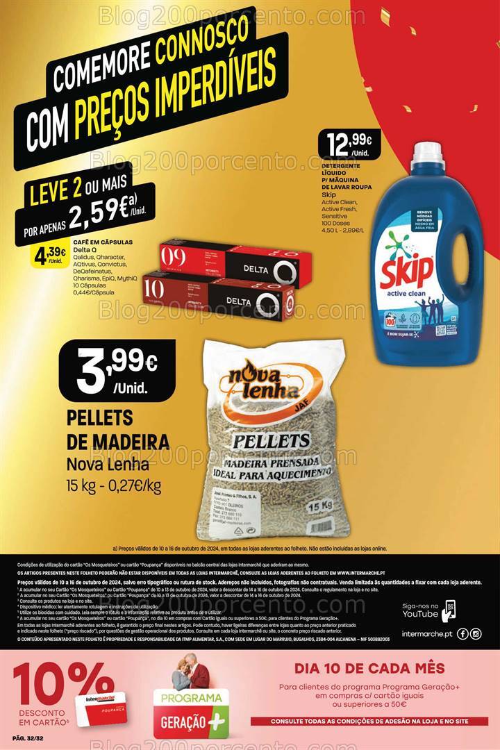 Antevisão Folheto INTERMARCHÉ Promoções de 10 a 16 outubro
