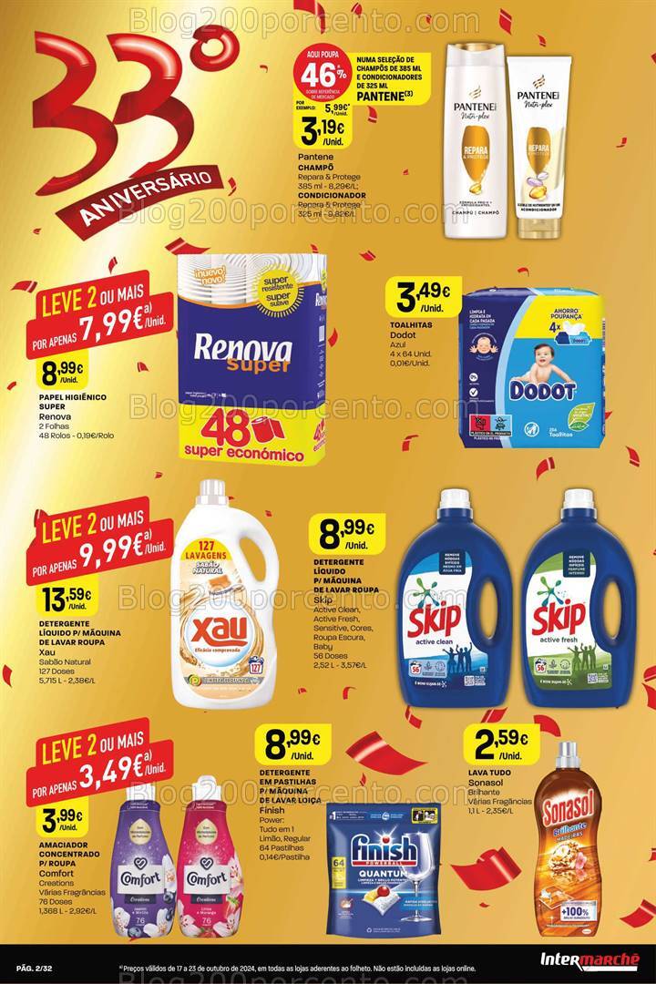 Antevisão Folheto INTERMARCHÉ Super Promoções de 17 a 23 outubro