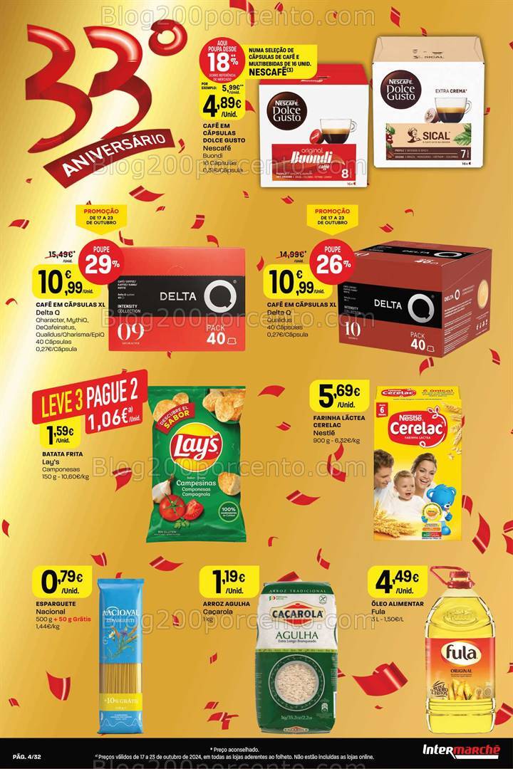 Antevisão Folheto INTERMARCHÉ Super Promoções de 17 a 23 outubro