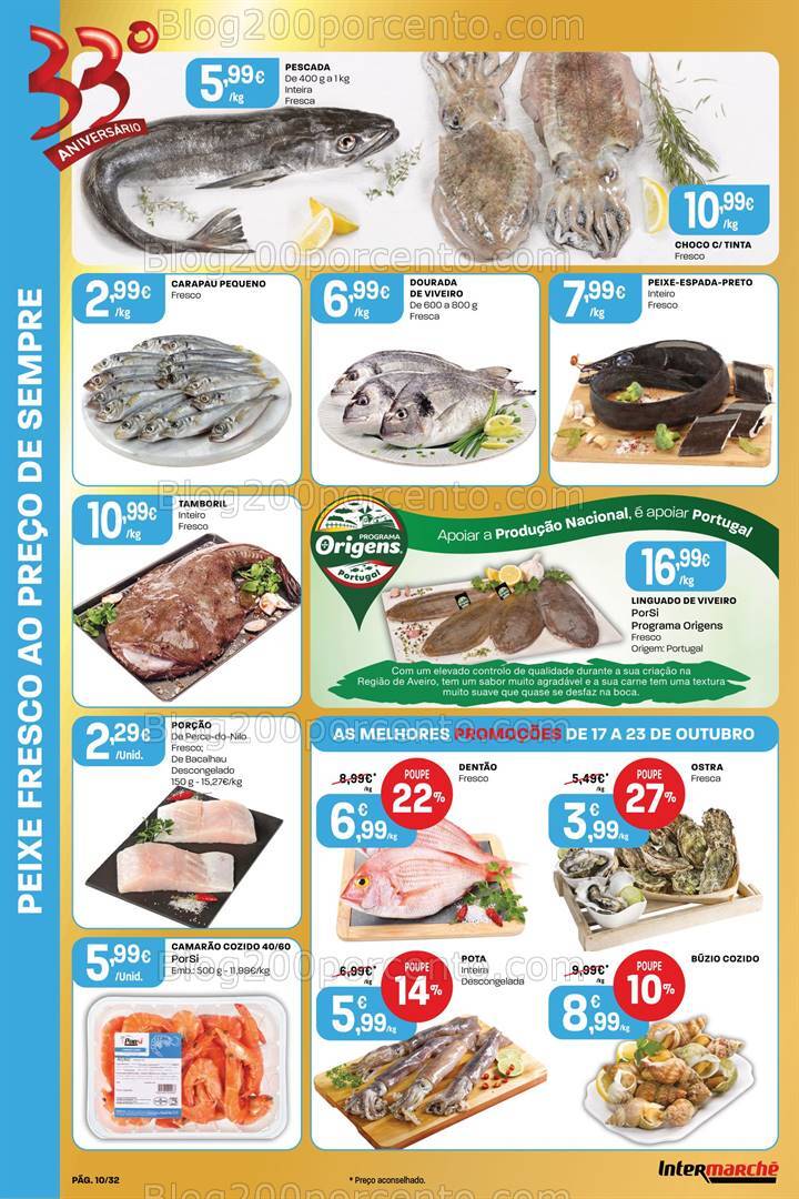 Antevisão Folheto INTERMARCHÉ Super Promoções de 17 a 23 outubro