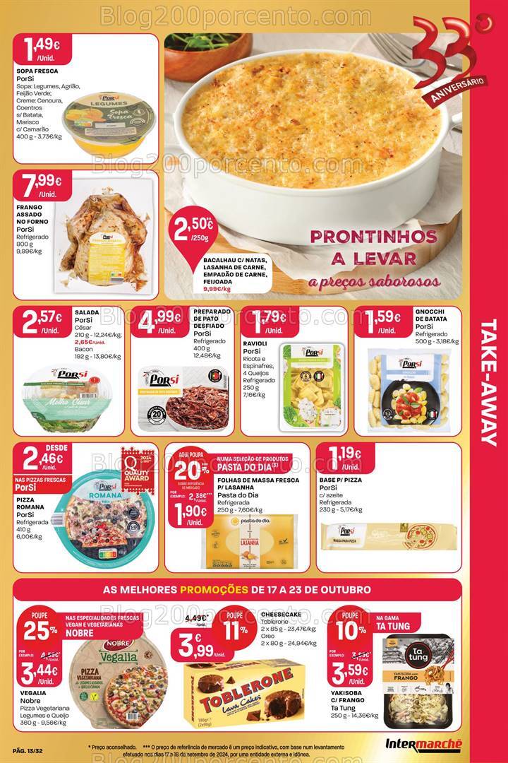 Antevisão Folheto INTERMARCHÉ Super Promoções de 17 a 23 outubro