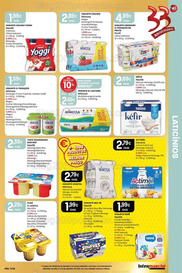 Antevisão Folheto INTERMARCHÉ Super Promoções de 17 a 23 outubro