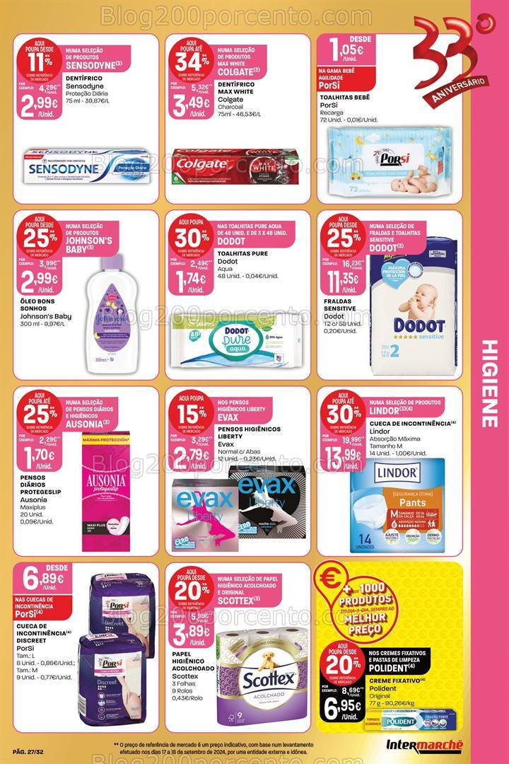 Antevisão Folheto INTERMARCHÉ Super Promoções de 17 a 23 outubro