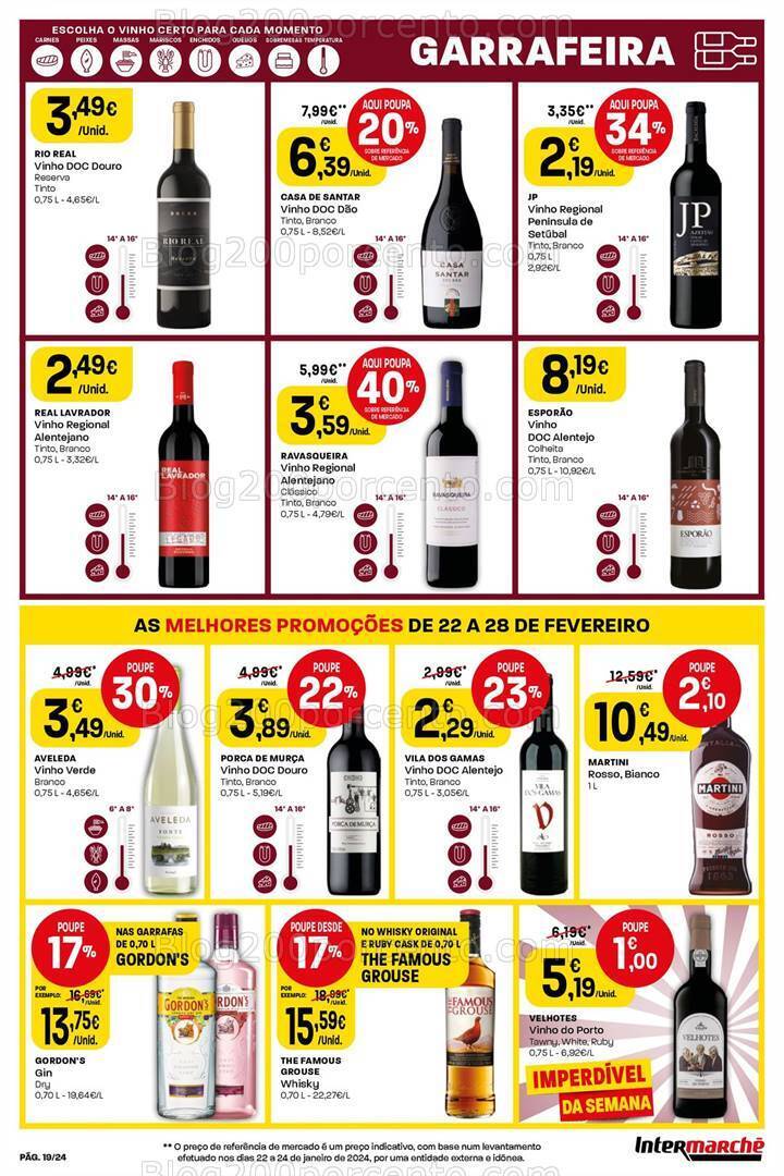 Antevisão Folheto INTERMARCHÉ Promoções de 22 a 28 fevereiro