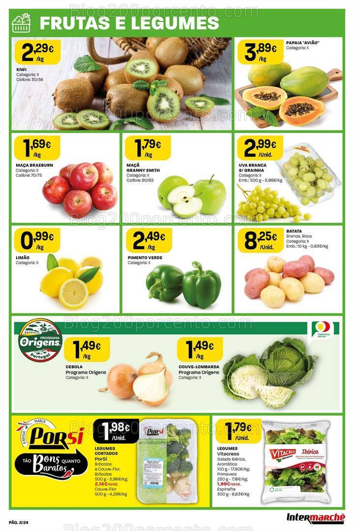 Antevisão Folheto INTERMARCHÉ Promoções de 22 a 28 fevereiro