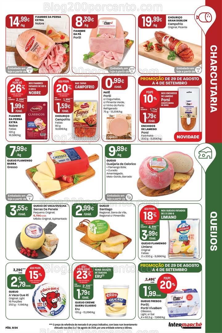 Antevisão Folheto INTERMARCHÉ Promoções de 24 agosto a 4 setembro