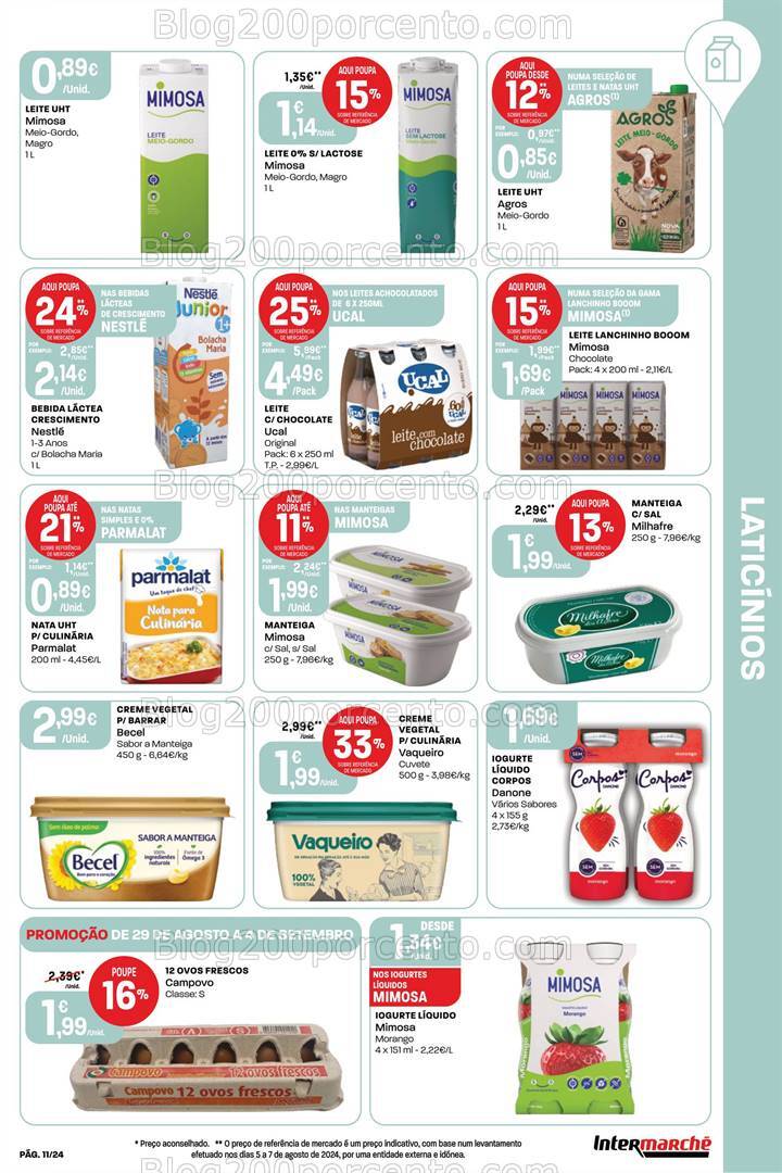 Antevisão Folheto INTERMARCHÉ Promoções de 24 agosto a 4 setembro