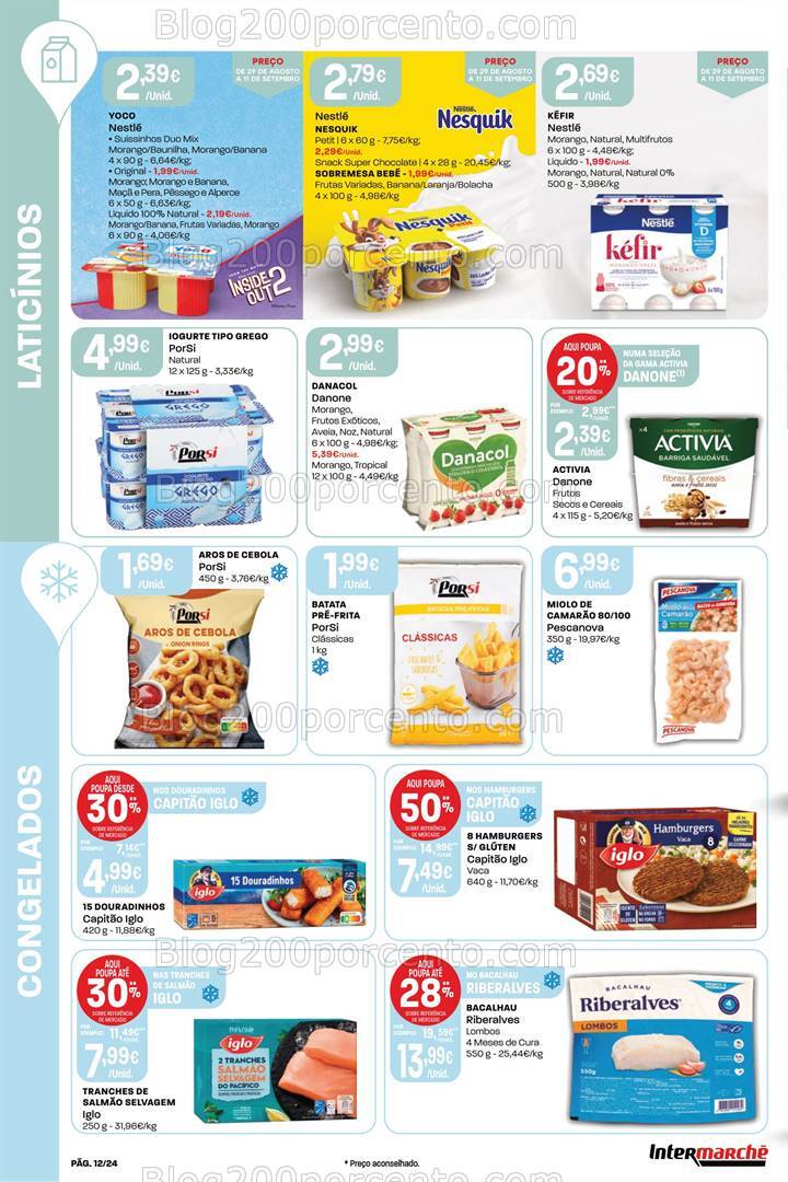 Antevisão Folheto INTERMARCHÉ Promoções de 24 agosto a 4 setembro