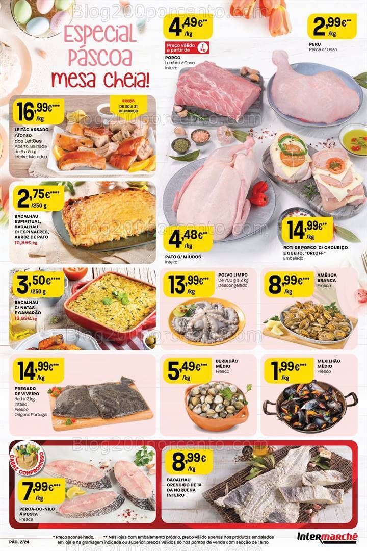 Antevisão Folheto INTERMARCHÉ Super Promoções de 28 março a 3 abril