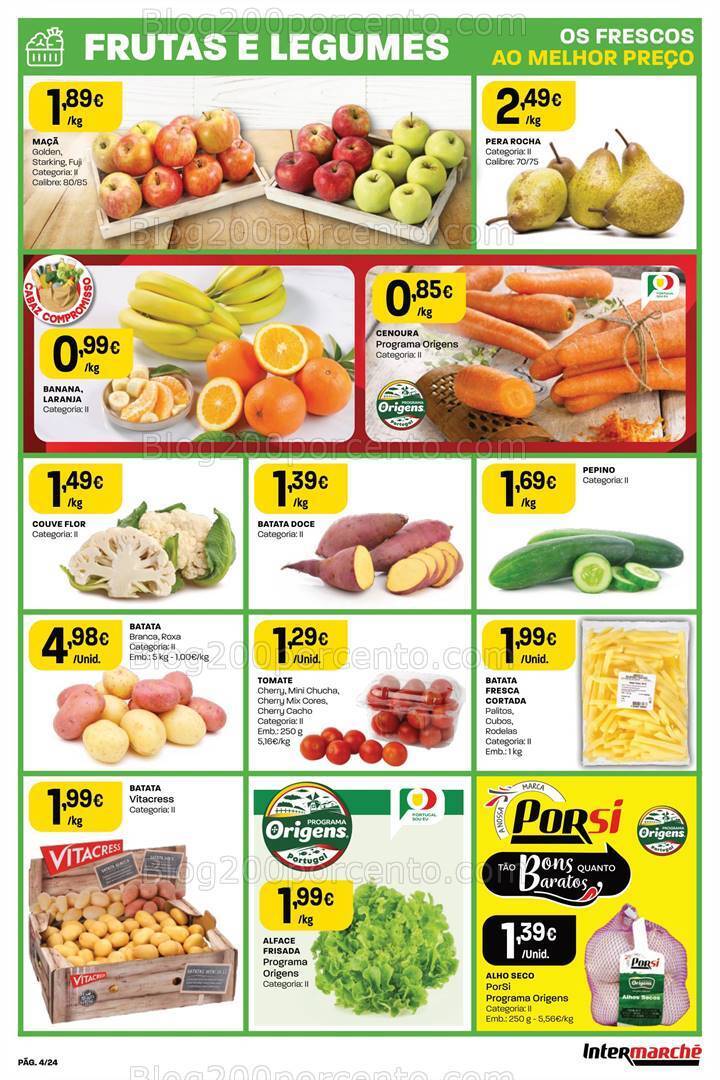 Antevisão Folheto INTERMARCHÉ Super Promoções de 28 março a 3 abril