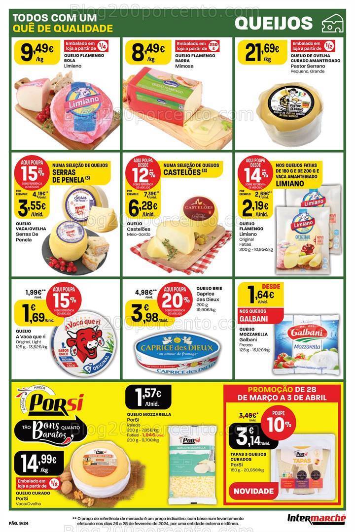 Antevisão Folheto INTERMARCHÉ Super Promoções de 28 março a 3 abril