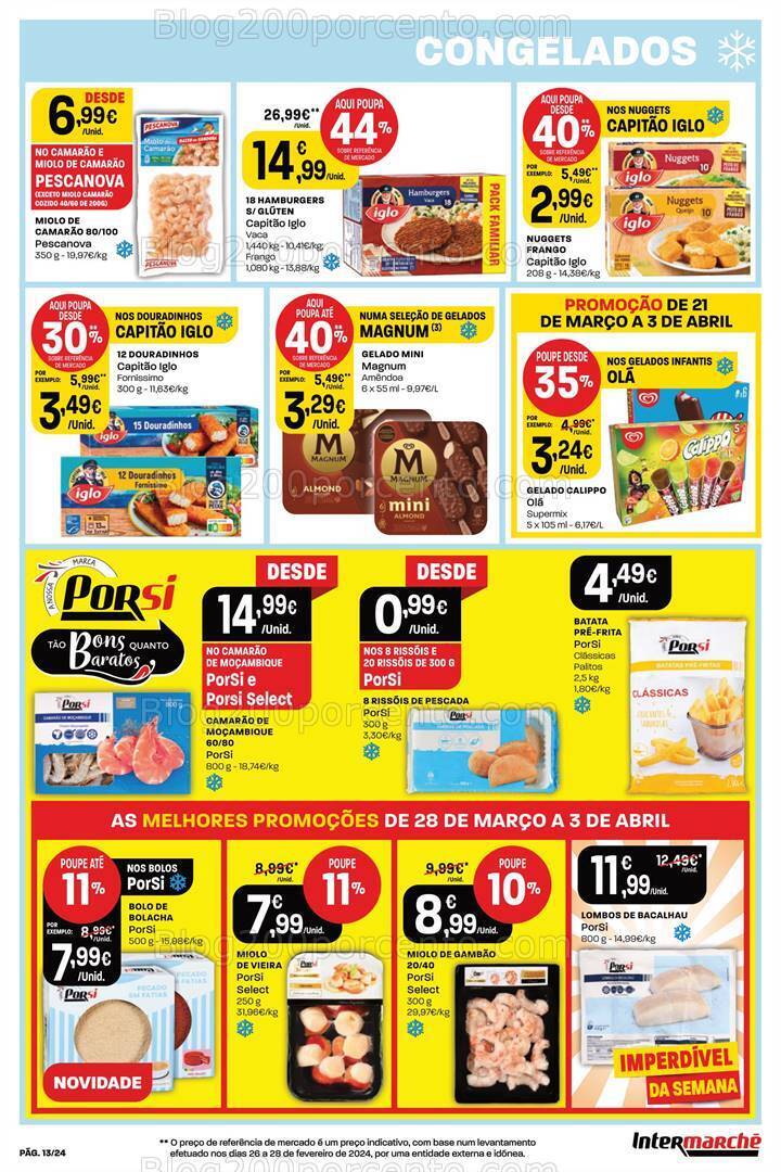 Antevisão Folheto INTERMARCHÉ Super Promoções de 28 março a 3 abril