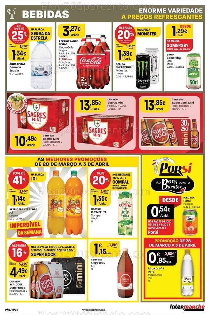 Antevisão Folheto INTERMARCHÉ Super Promoções de 28 março a 3 abril