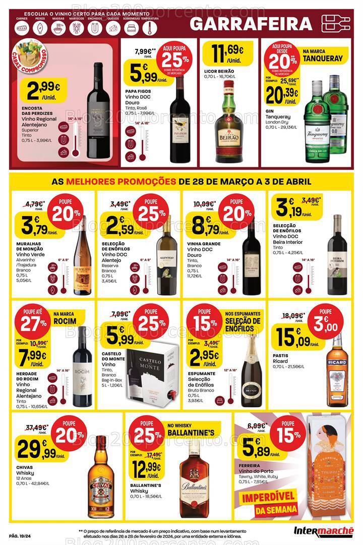 Antevisão Folheto INTERMARCHÉ Super Promoções de 28 março a 3 abril