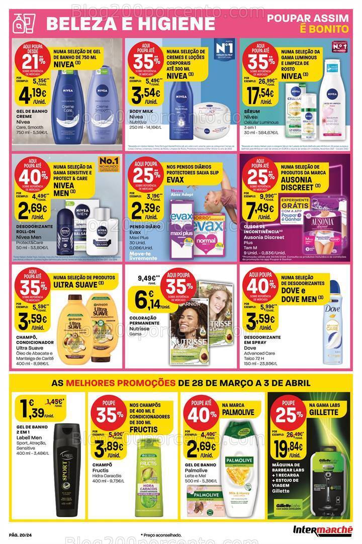 Antevisão Folheto INTERMARCHÉ Super Promoções de 28 março a 3 abril