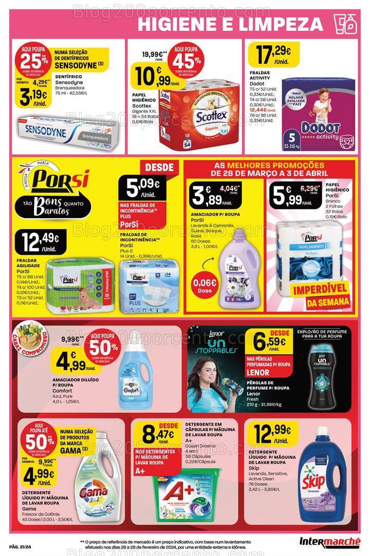 Antevisão Folheto INTERMARCHÉ Super Promoções de 28 março a 3 abril