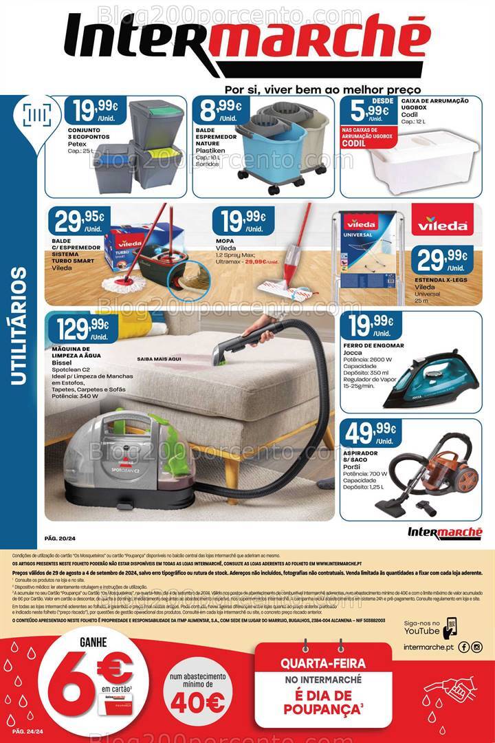 Antevisão Folheto INTERMARCHÉ Bazar Promoções de 29 agosto a 4 setembro