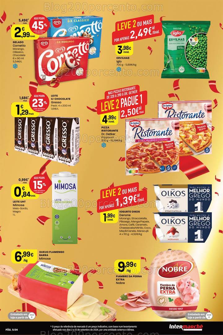 Antevisão Folheto INTERMARCHÉ Contact Promoções de 3 a 9 outubro
