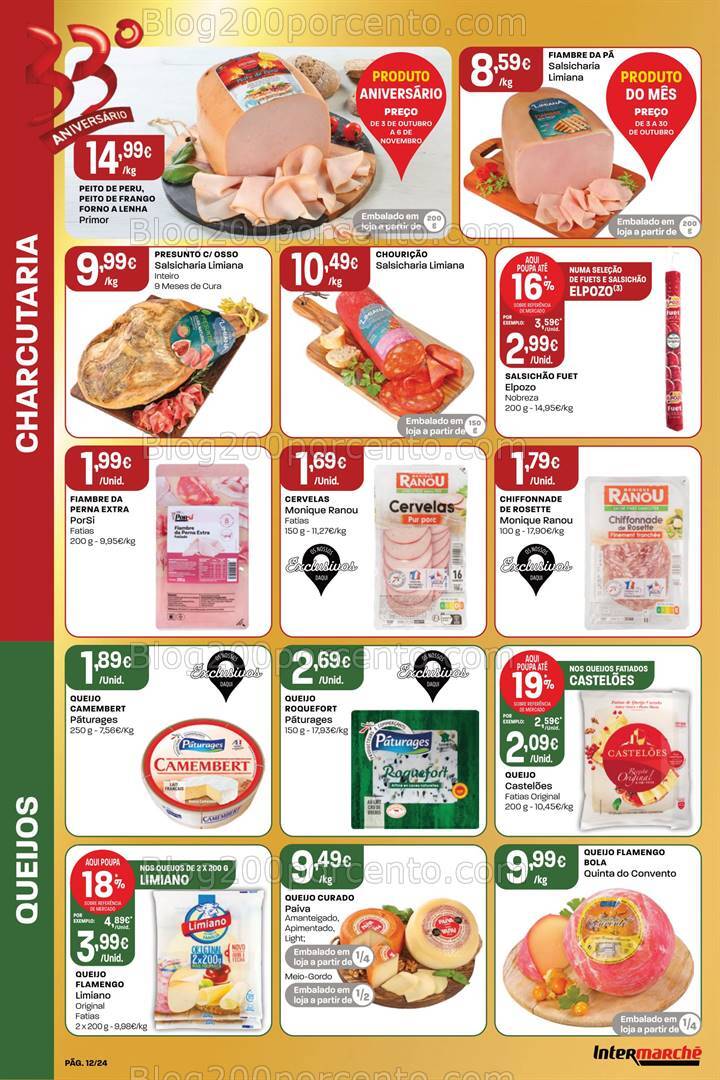 Antevisão Folheto INTERMARCHÉ Contact Promoções de 3 a 9 outubro