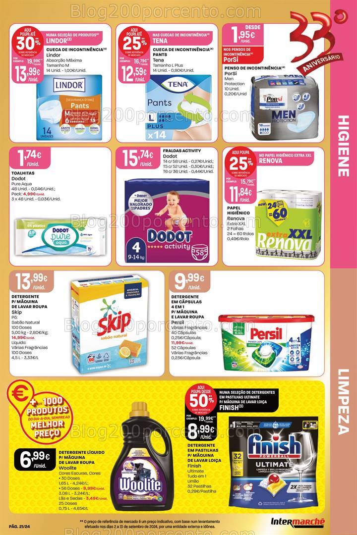 Antevisão Folheto INTERMARCHÉ Contact Promoções de 3 a 9 outubro