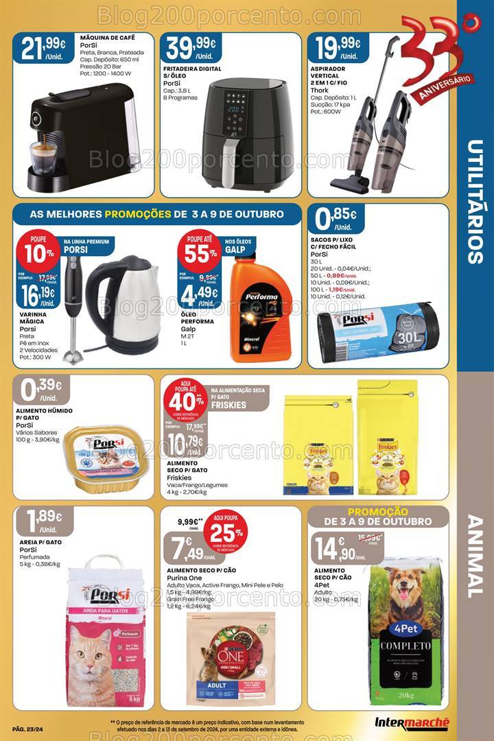 Antevisão Folheto INTERMARCHÉ Contact Promoções de 3 a 9 outubro
