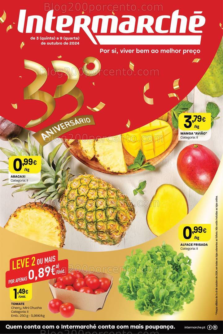 Antevisão Folheto INTERMARCHÉ Mini Promoções de 3 a 9 outubro