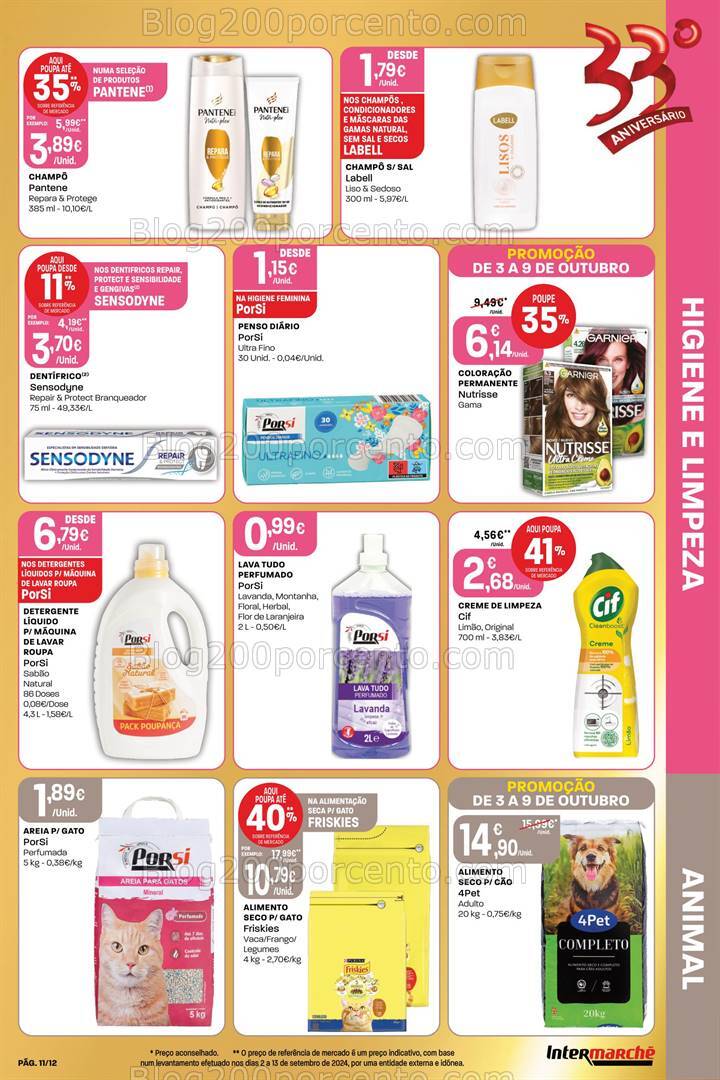 Antevisão Folheto INTERMARCHÉ Mini Promoções de 3 a 9 outubro
