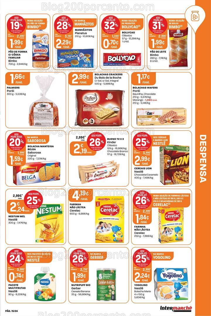 Antevisão Folheto INTERMARCHÉ Promoções de 8 a 14 agosto
