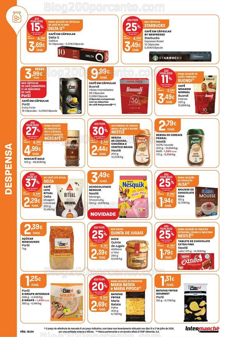 Antevisão Folheto INTERMARCHÉ Promoções de 8 a 14 agosto