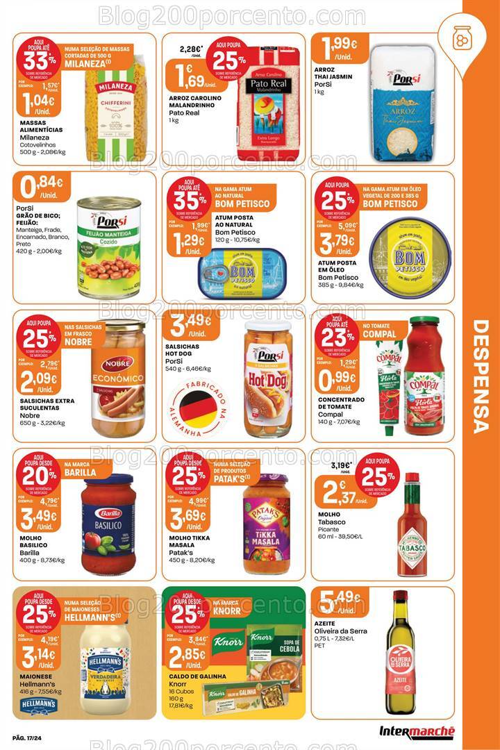 Antevisão Folheto INTERMARCHÉ Promoções de 8 a 14 agosto