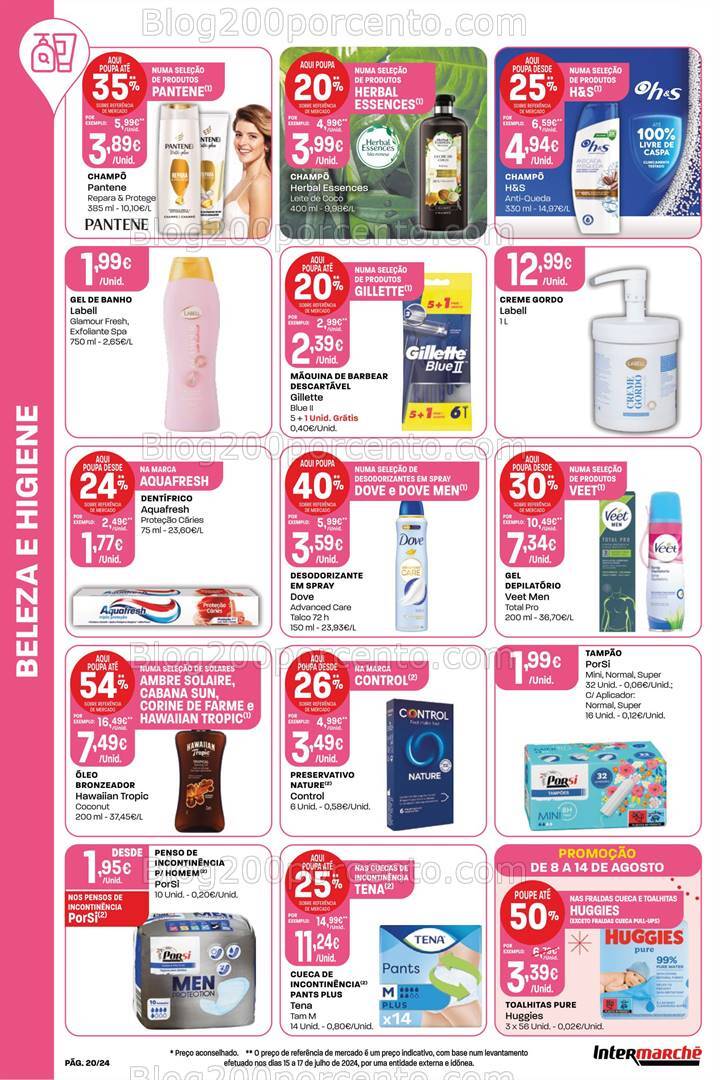Antevisão Folheto INTERMARCHÉ Promoções de 8 a 14 agosto