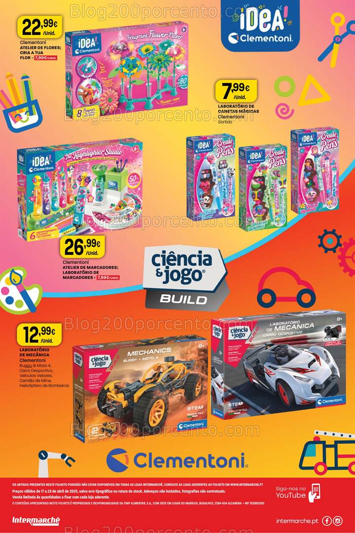 Antevisão Folheto INTERMARCHÉ Bazar Promoções de 17 a 23 abril