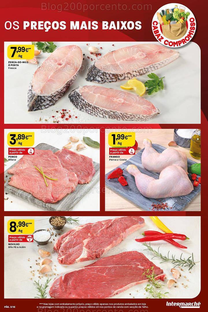 Antevisão Folheto INTERMARCHÉ Cabaz Compromisso Promoções de 28 março a 1 maio