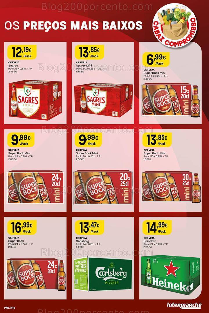 Antevisão Folheto INTERMARCHÉ Cabaz Compromisso Promoções de 28 março a 1 maio