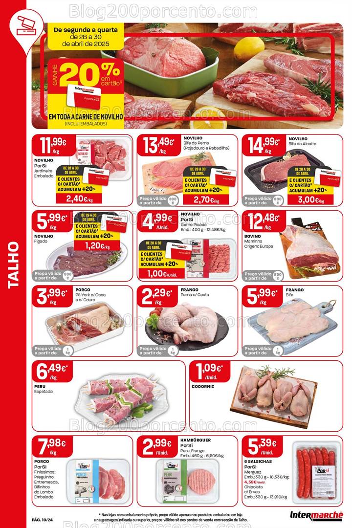 Antevisão Folheto INTERMARCHÉ Contact Promoções de 21 a 30 abril