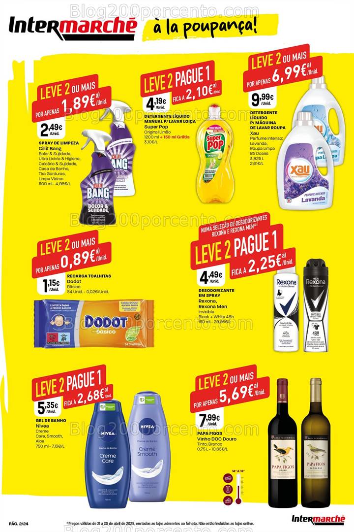 Antevisão Folheto INTERMARCHÉ Contact Promoções de 21 a 30 abril