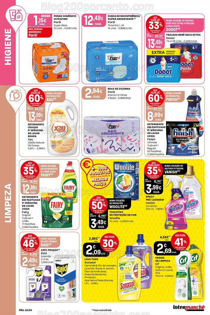 Antevisão Folheto INTERMARCHÉ Contact Promoções de 21 a 30 abril