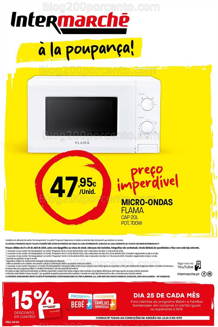 Antevisão Folheto INTERMARCHÉ Contact Promoções de 21 a 30 abril