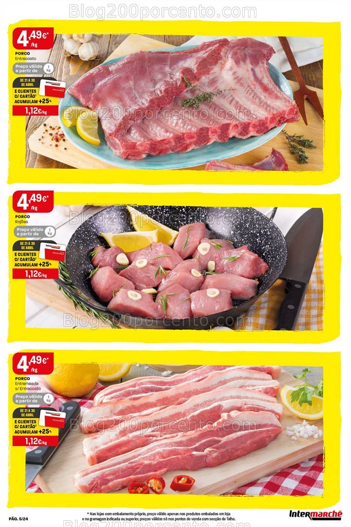 Antevisão Folheto INTERMARCHÉ Contact Promoções de 21 a 30 abril