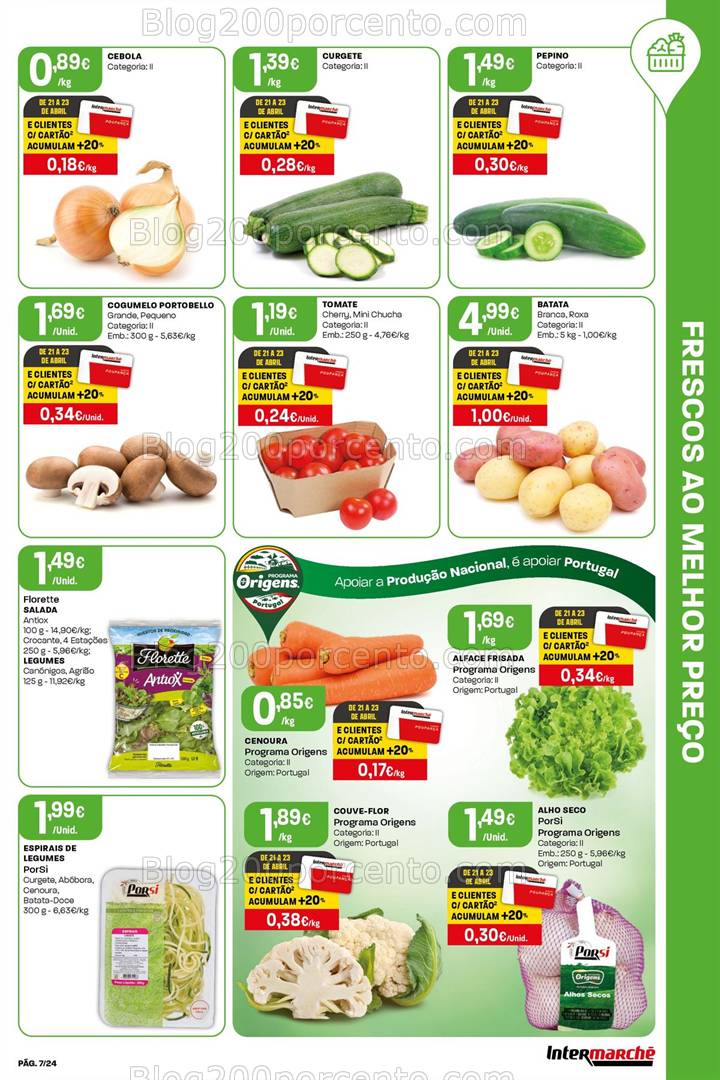 Antevisão Folheto INTERMARCHÉ Contact Promoções de 21 a 30 abril