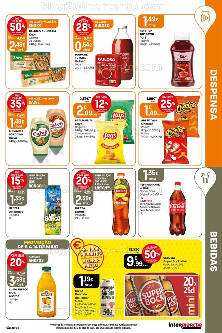 Antevisão Folheto INTERMARCHÉ Contact Promoções de 8 a 14 maio