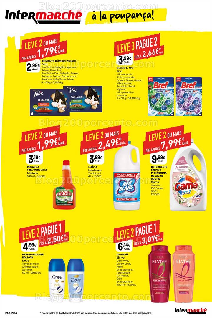 Antevisão Folheto INTERMARCHÉ Contact Promoções de 8 a 14 maio