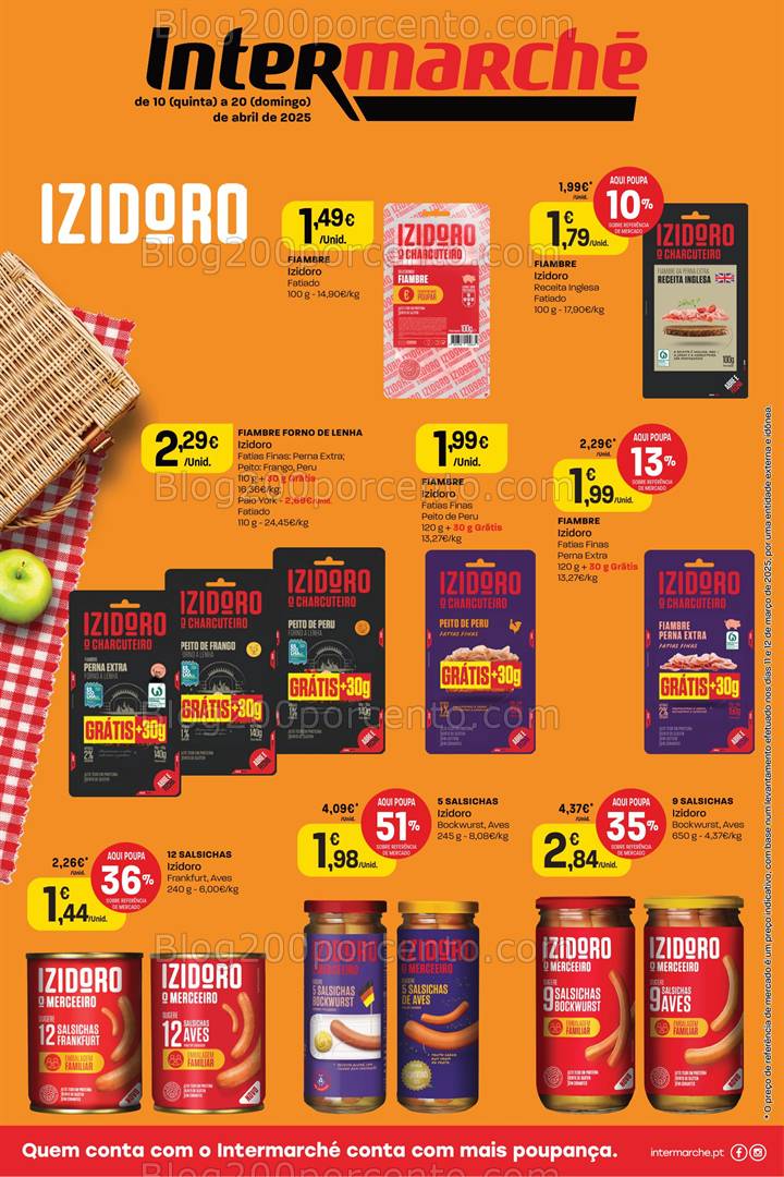 Antevisão Folheto INTERMARCHÉ Extra Promoções de 10 a 20 abril